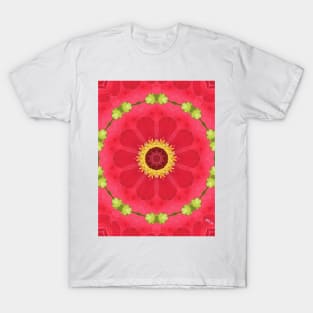 Kaleidoscopic Zinnia T-Shirt